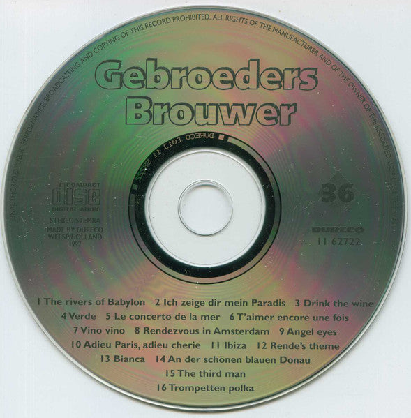 Gebroeders Brouwer : Gebroeders Brouwer (CD, Comp)