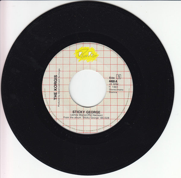 The Korgis : Sticky George (7", Single)