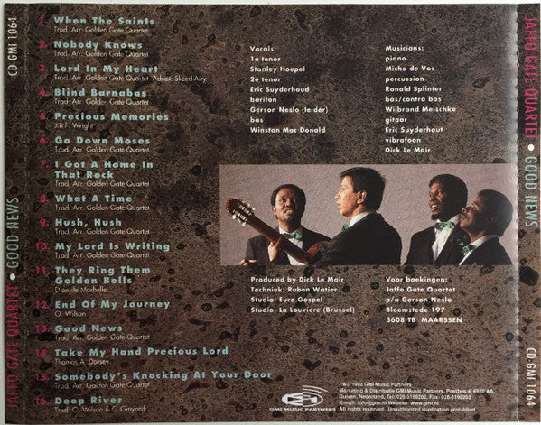 Jaffo Gate Quartet : Good News (CD, Album)