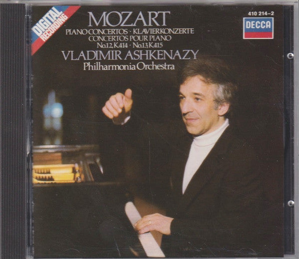 Wolfgang Amadeus Mozart, Vladimir Ashkenazy, Philharmonia Orchestra : Piano Concertos (CD, Album)