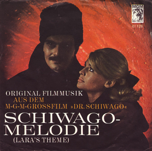 Maurice Jarre : Schiwago-Melodie (Lara's Theme) (7", Single, Mono)