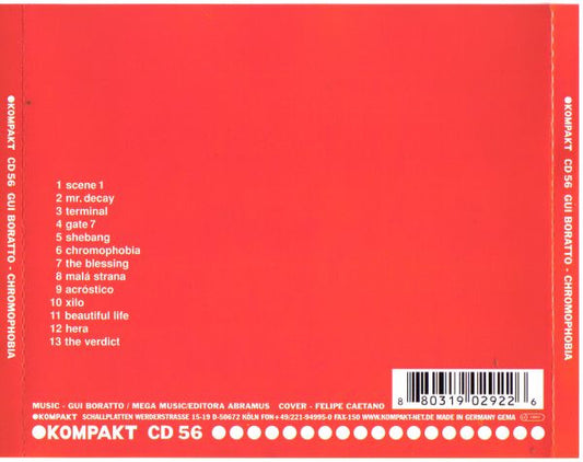 Gui Boratto : Chromophobia (CD, Album)