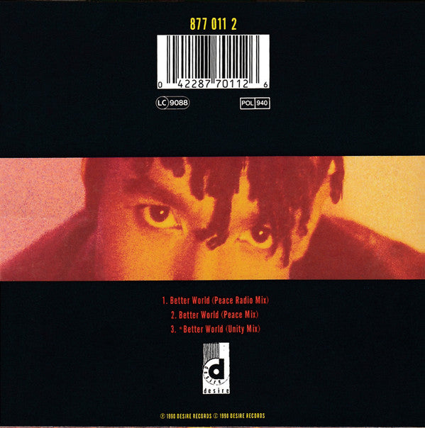 Rebel MC : Better World (CD, Maxi, Car)