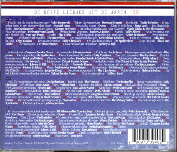 Various : 100 Nostalgische Liedjes - De Beste Liedjes Uit De Jaren '50 (4xCD, Comp)