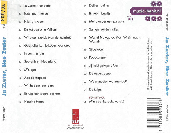 Various : Ja Zuster, Nee Zuster  (CD, Album)