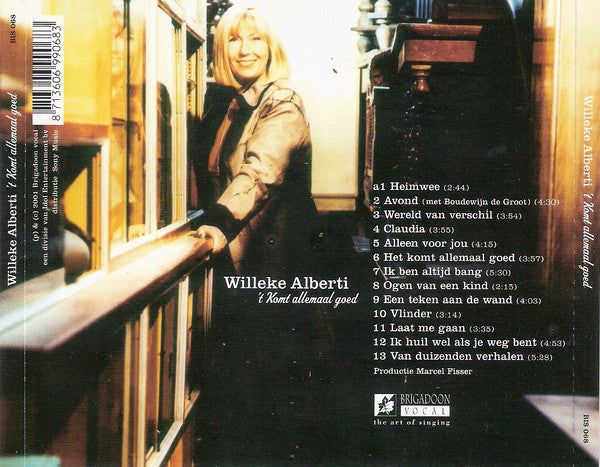 Willeke Alberti : 't Komt Allemaal Goed (CD, Album)
