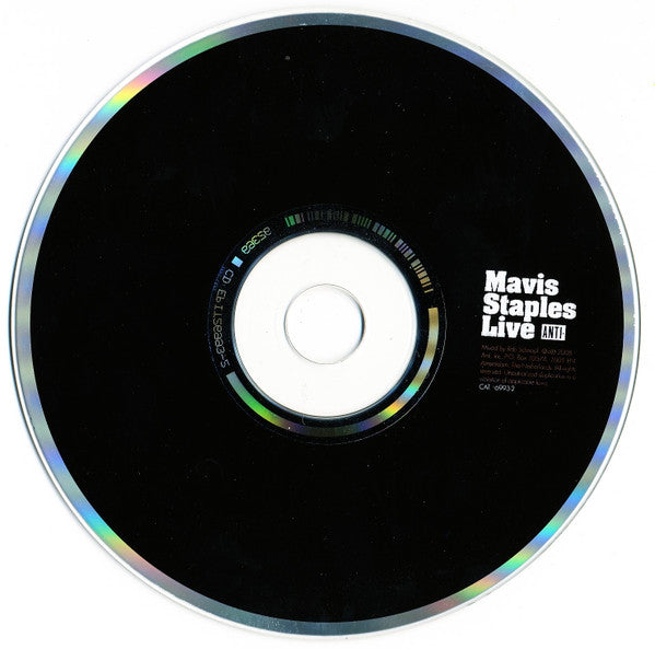 Mavis Staples : Live: Hope At The Hideout (CD, Album)