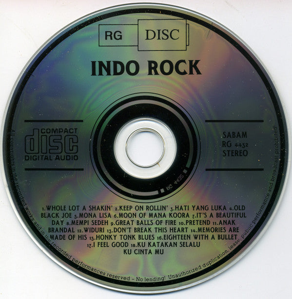 Various : Indo Rock (CD, Comp)