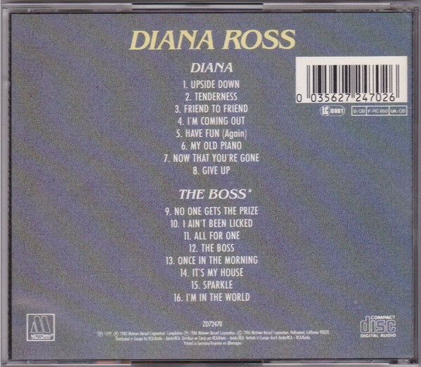 Diana Ross : Diana / The Boss (CD, Comp)