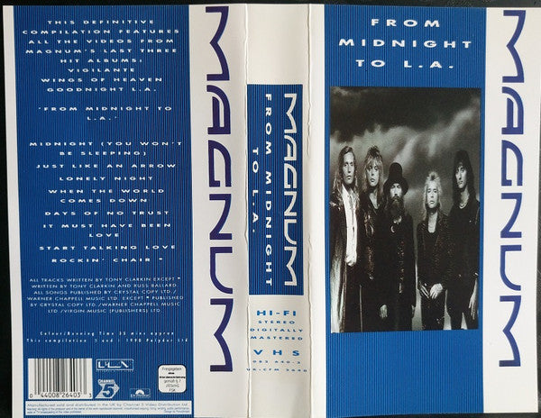 Magnum (3) : From Midnight To L.A. (VHS, Comp, PAL)