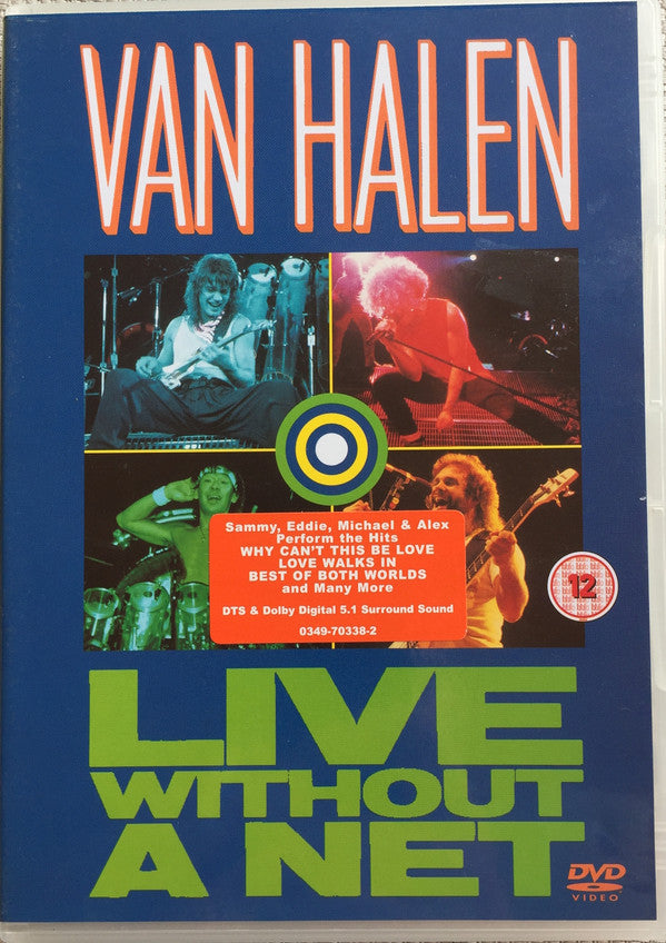 Van Halen : Live Without A Net (DVD-V, Copy Prot., Multichannel, NTSC)