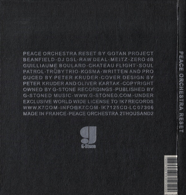 Peace Orchestra : Reset (CD, Album)