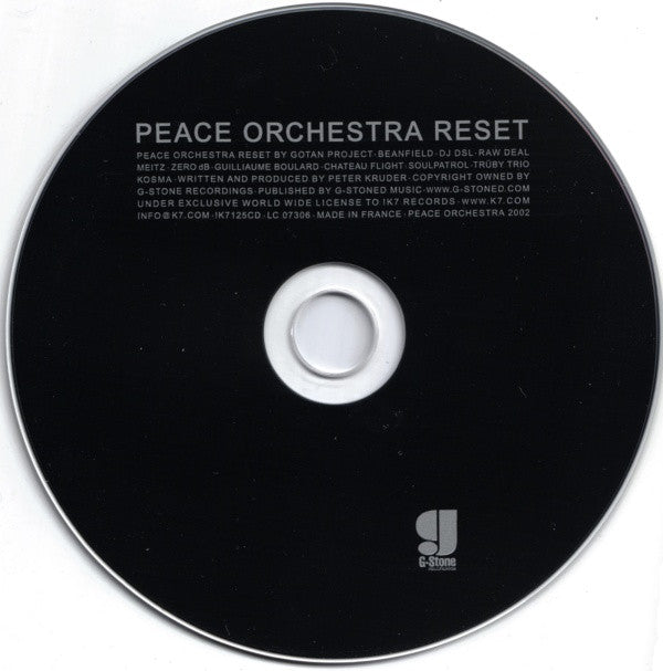 Peace Orchestra : Reset (CD, Album)