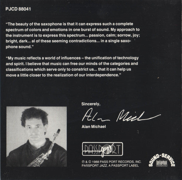 Alan Michael (2) : Lost In Asia (CD, Album)