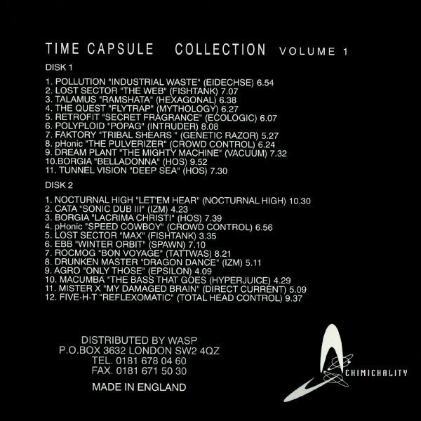 Various : Time Capsule Collection Volume 1 (2xCD, Comp)