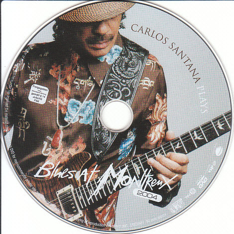 Carlos Santana : Carlos Santana Plays Blues At Montreux 2004 (DVD-V, PAL)