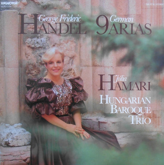 Julia Hamari, Hungarian Baroque Trio, Georg Friedrich Händel : 9 German Arias (LP, Album)