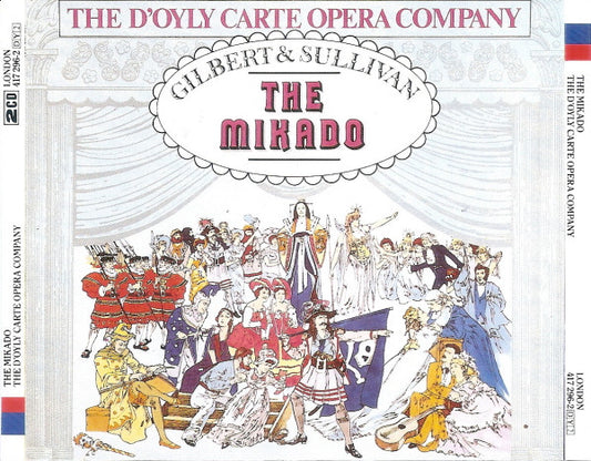 D'Oyly Carte Opera Company, Gilbert & Sullivan : The Mikado (2xCD, Album)