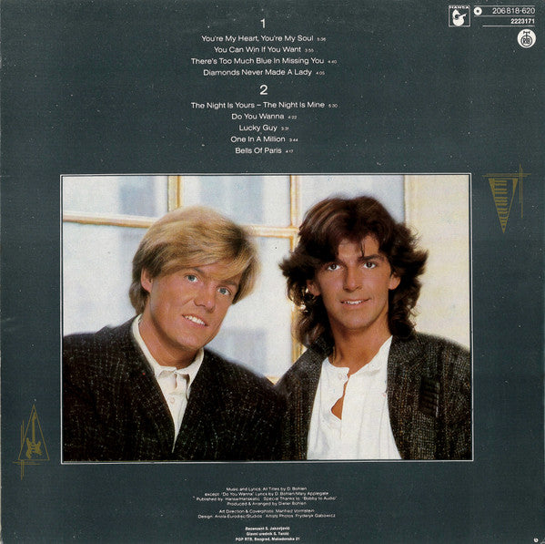 Modern Talking : The 1st Album (LP, Album)