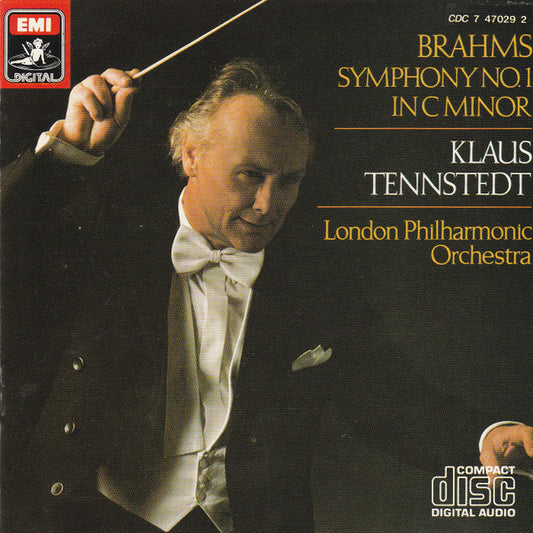 Johannes Brahms, Klaus Tennstedt, London Philharmonic Orchestra : Symphony No. 1 In C Minor (CD, Album)