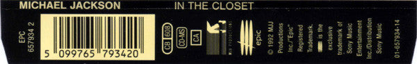 Michael Jackson : In The Closet (CD, Maxi)