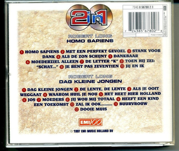 Robert Long : Homo Sapiens / Dag Kleine Jongen (2xCD, Comp, RM)