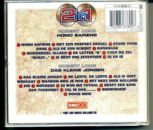 Robert Long : Homo Sapiens / Dag Kleine Jongen (2xCD, Comp, RM)
