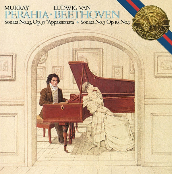 Ludwig van Beethoven / Murray Perahia : Sonata No. 23, Op. 57 "Appassionata" & Sonata No. 7, Op. 10, No. 3 (CD, Album)