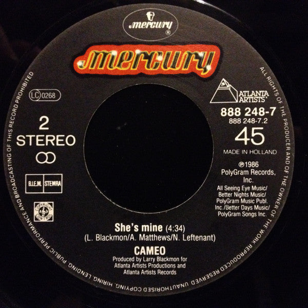 Cameo : Candy (7", Single)
