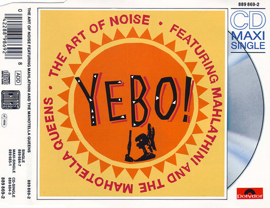 The Art Of Noise Featuring Mahlathini And The Mahotella Queens : Yebo! (CD, Maxi)