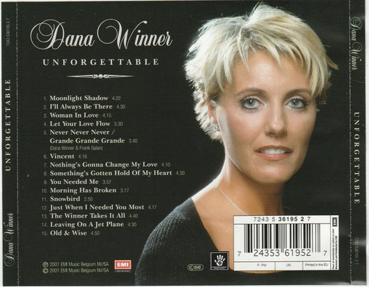 Dana Winner : Unforgettable (CD, Album)