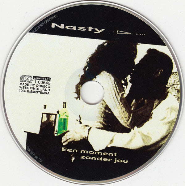 Nasty : Een Moment Zonder Jou (CD, Maxi, Enh)