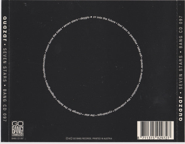 Quazar : Seven Stars (CD, Album)