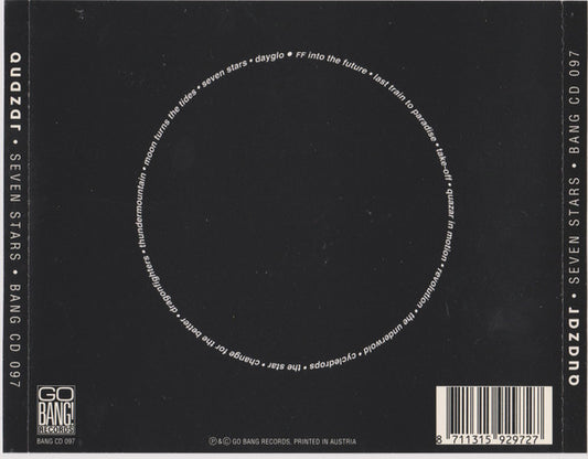 Quazar : Seven Stars (CD, Album)