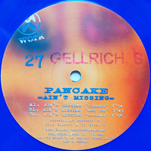 Pancake : Ain't Missing (12", Tra)