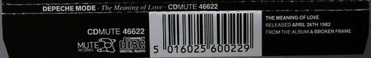 Depeche Mode : The Meaning Of Love (CD, Single, RE)