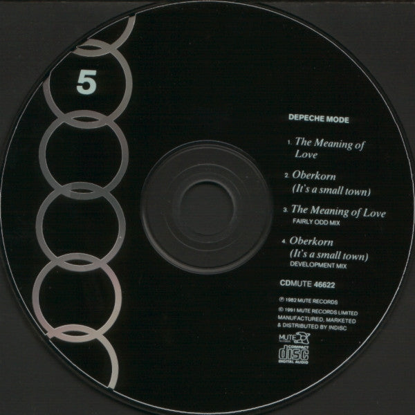 Depeche Mode : The Meaning Of Love (CD, Single, RE)