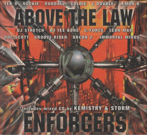 Various : Enforcers (Above The Law) (CD, Comp + CD, Mixed + Box)