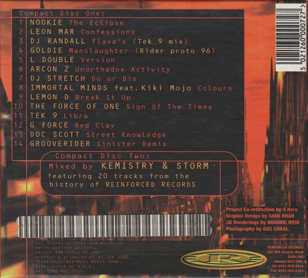 Various : Enforcers (Above The Law) (CD, Comp + CD, Mixed + Box)