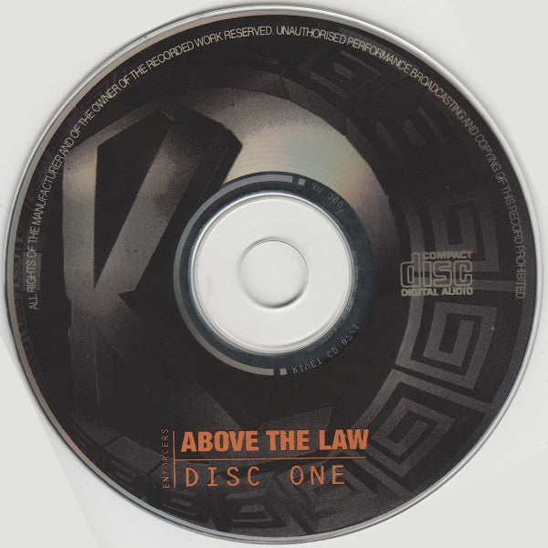 Various : Enforcers (Above The Law) (CD, Comp + CD, Mixed + Box)