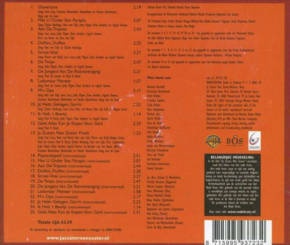 Paul de Leeuw, Loes Luca, Paul R. Kooij : Ja Zuster Nee Zuster (CD, Album)