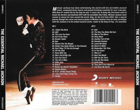 Michael Jackson : The Essential Michael Jackson (2xCD, Comp, RP)