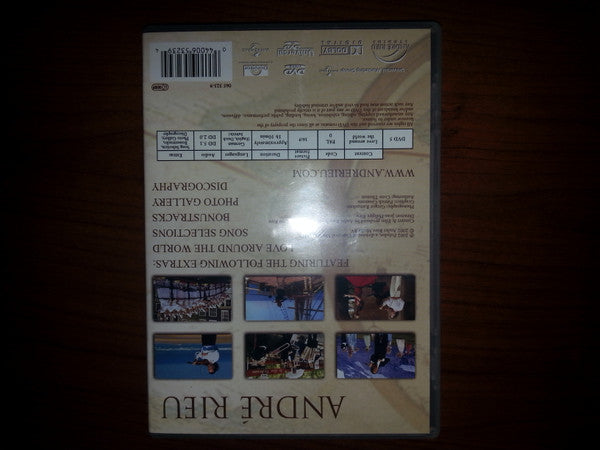 André Rieu : Love Around The World (DVD, PAL)