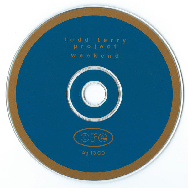 The Todd Terry Project : Weekend (CD, Single, Blu)