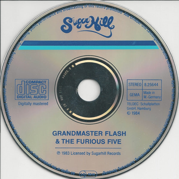 Grandmaster Flash & The Furious Five : Grandmaster Flash & The Furious Five (CD, Comp)