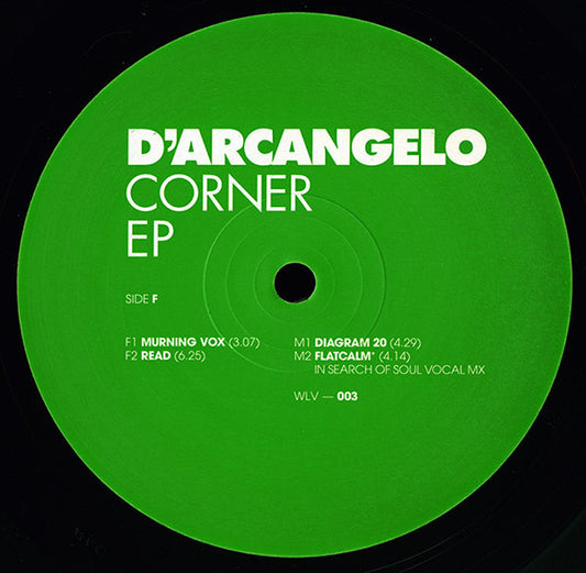 D'Arcangelo : Corner EP (12", EP)