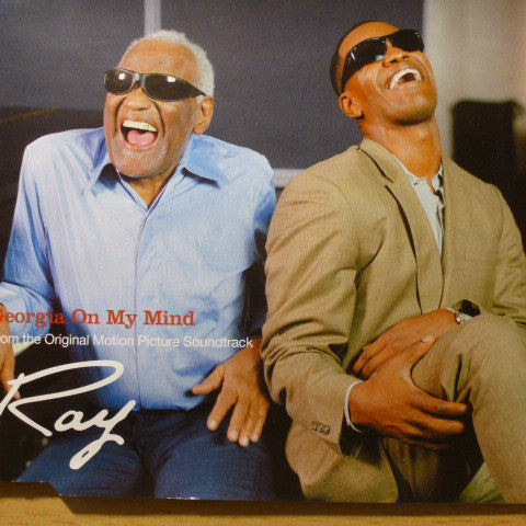 Ray Charles : Georgia On My Mind -  From The Original Picture Soundtrack "Ray" (CD, Single, Promo)