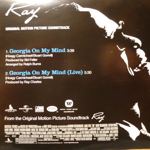 Ray Charles : Georgia On My Mind -  From The Original Picture Soundtrack "Ray" (CD, Single, Promo)