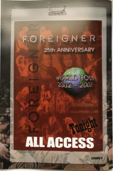 Foreigner : All Access Tonight, Live In Concert 25 (DVD, NTSC)
