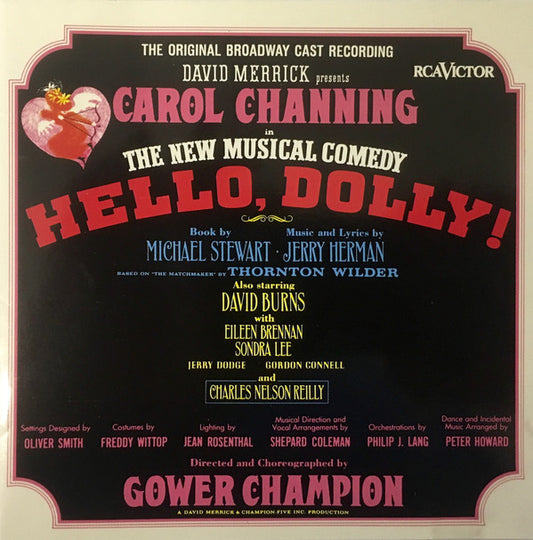 Jerry Herman : Hello, Dolly! (The Original 1964 Broadway Cast Recording) (CD, Album, RE)